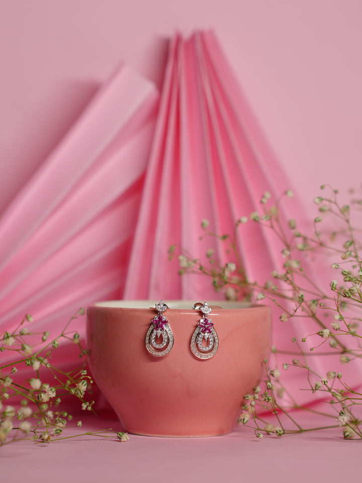 Crimson bloom teardrop